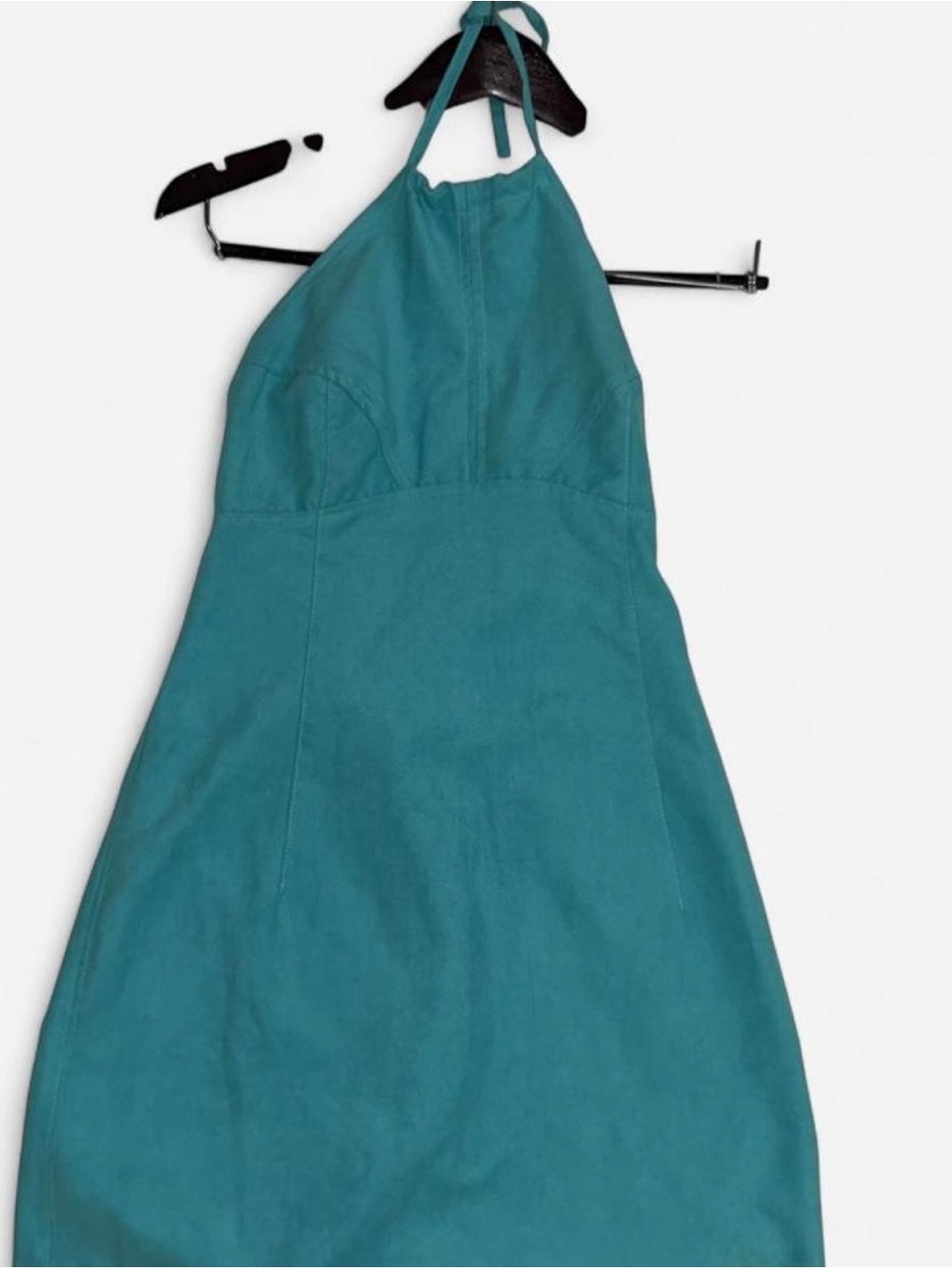 NWT teal mini dress